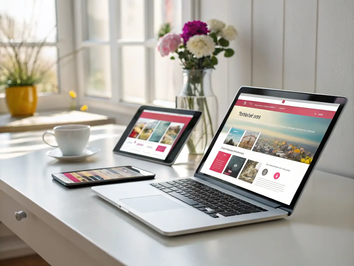 A responsive website design adapting seamlessly to various screen sizes, demonstrating Anatronix's commitment to mobile-first design principles.